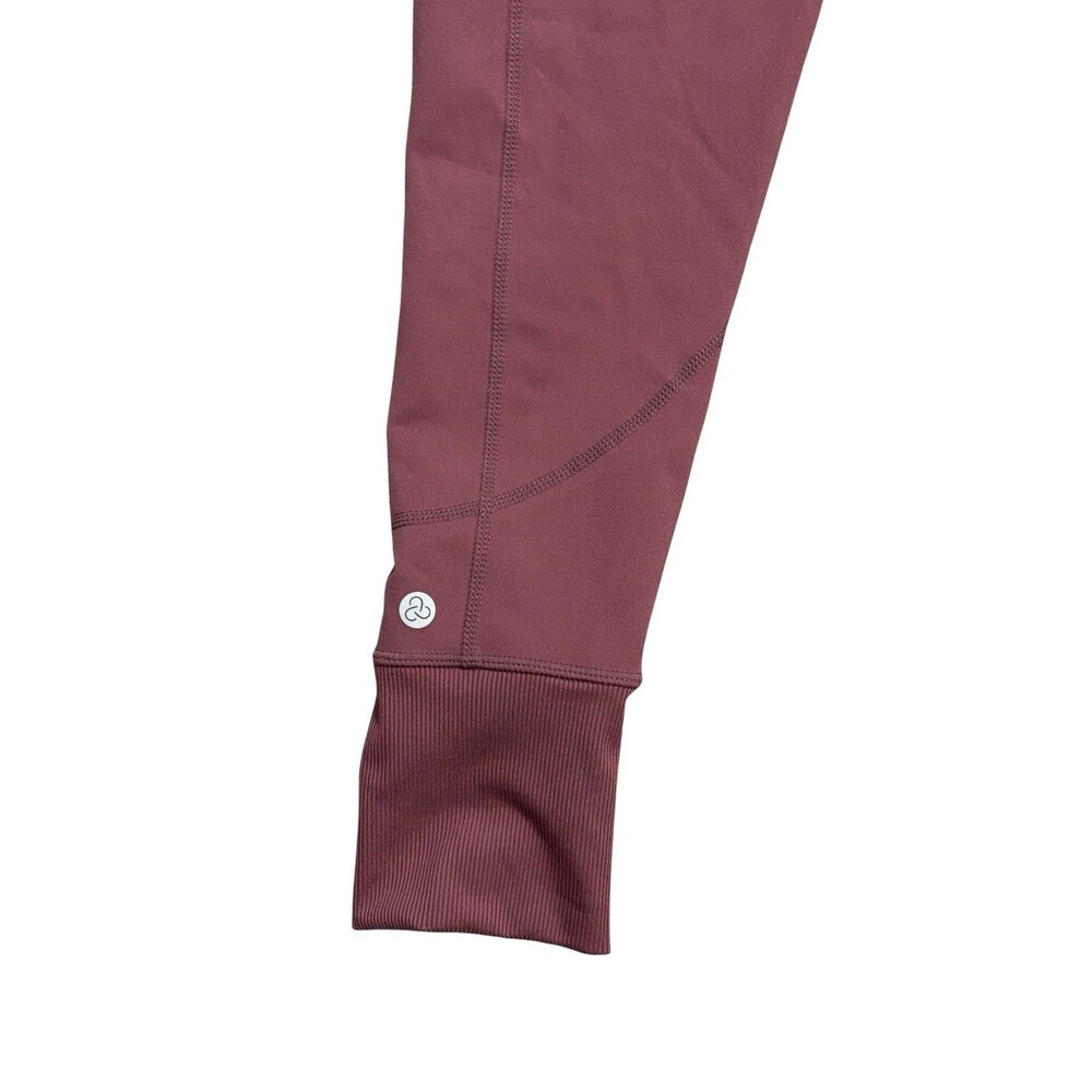 Zella Women’s High Rise Leggings Ribbed Side Waist and Ankles Size S, Maeve - Picture 4 of 5